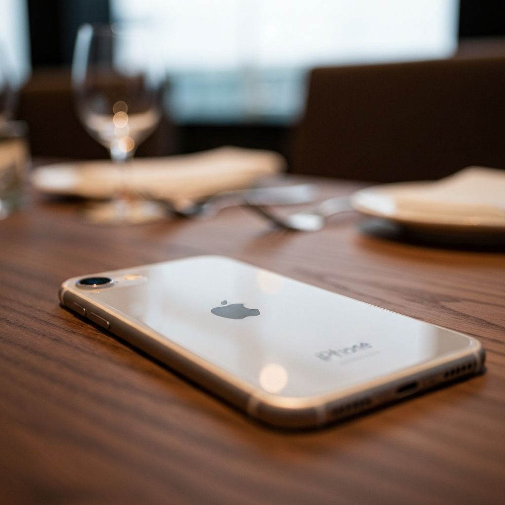 Sable & Co. restaurant reservations app on a smartphone